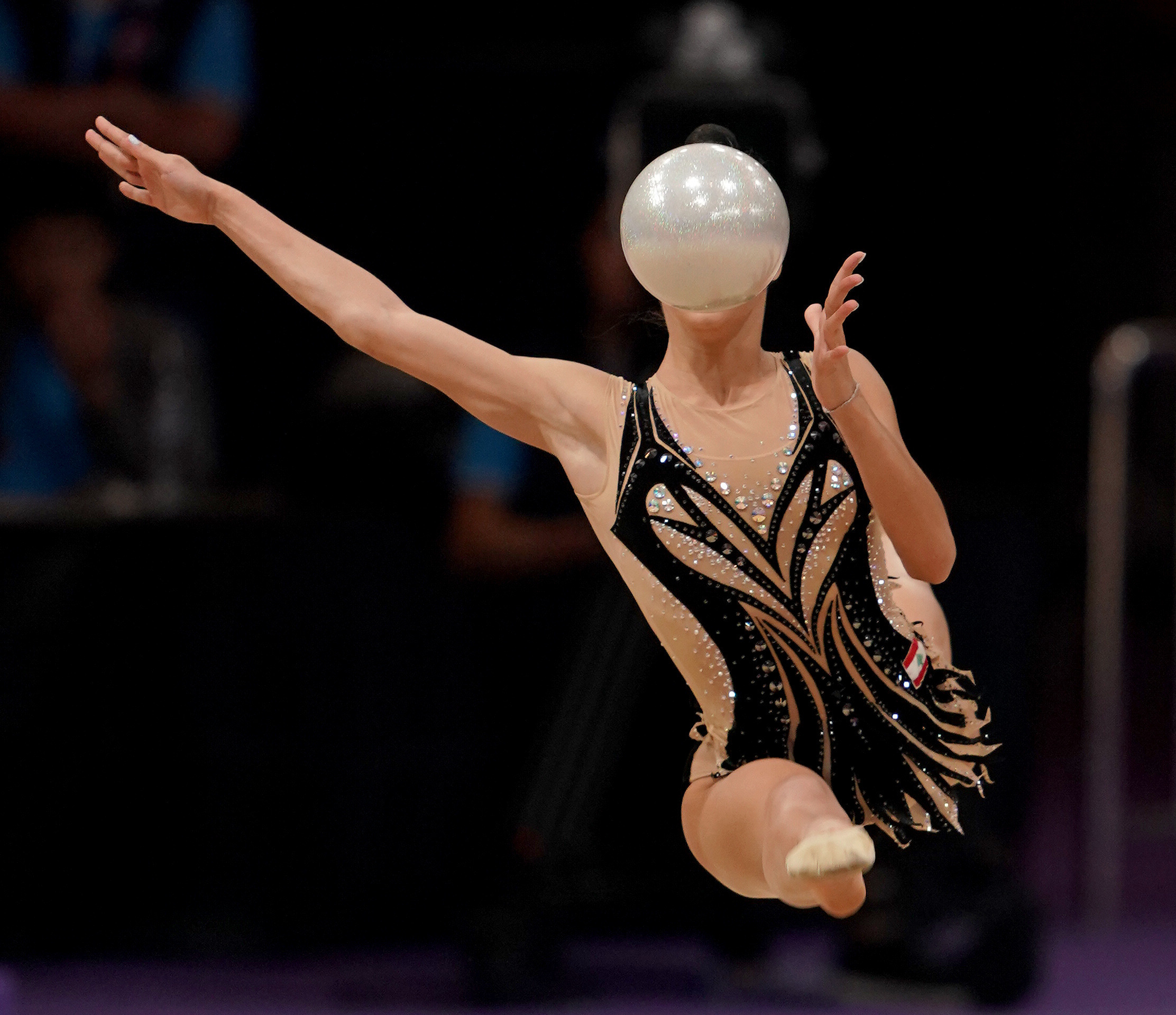 体操表演惊艳全场,优美动作引人注目 体操表演惊艳全场,优美动作引人注目